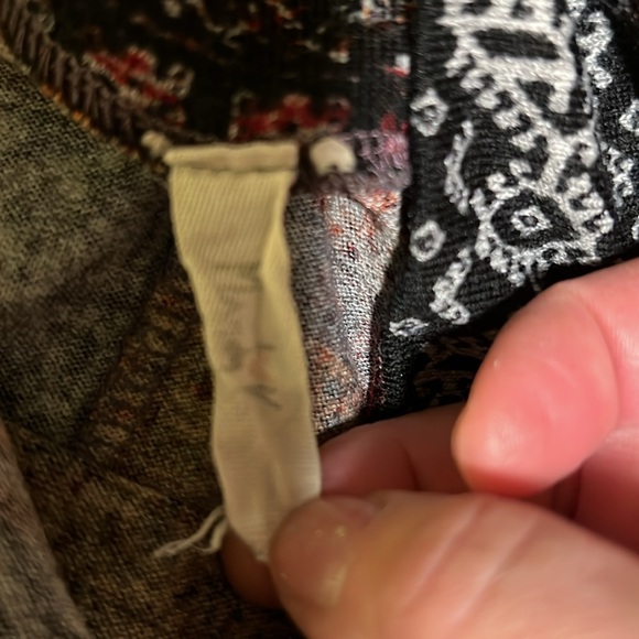 Mandy K boho patterned maxi skirt-EUC - Picture 6 of 6